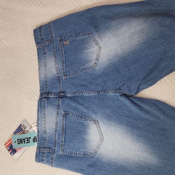 VIP JEANS DESTRUCTED COLLCTION WOMENS SIZE 20  NEW WITH TAGS - Picture 6 of 11